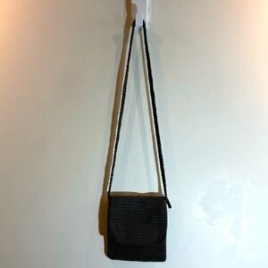 THE SAK Lined Crochet Flap Small Crossbody Bag